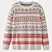 women's knitted lantern sleeve sweater